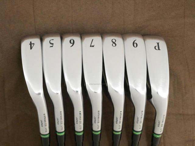 Iron set : Katana : ชุดเหล็ก Katana Sword Izu Max 230 (Forged) มีเหล็ก 4-Pw (7 ชิ้น) ก้านกราไฟต์ Flex R