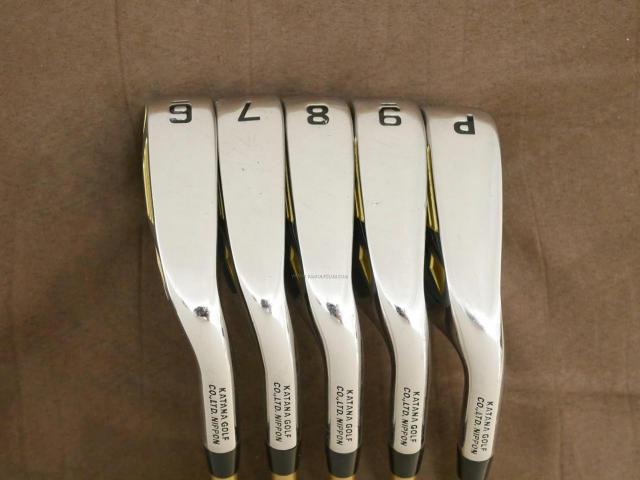 Iron set : Katana : ชุดเหล็ก Katana Sword ATC-589b (ปี 2017) มีเหล็ก 6-Pw (5 ชิ้น) ก้านกราไฟต์ Fujikura Speeder 589 Flex SR