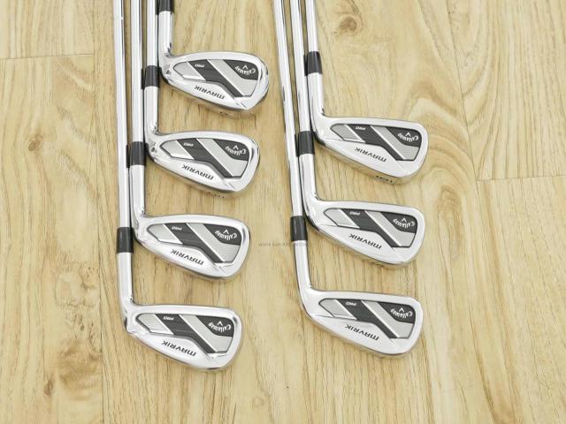 Iron set : Callaway : ชุดเหล็ก Callaway Mavrik Pro (ออกปี 2020) มีเหล็ก 4-Pw (7 ชิ้น) ก้านเหล็ก NS Pro 950 Flex S