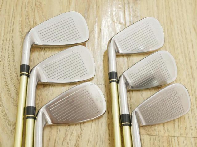 Iron set : Honma : ชุดเหล็ก Honma AMAZING Spec II (หน้าเด้ง โกงองศา ไกลมากๆ) มีเหล็ก 7-11,Aw (6 ชิ้น ระยะเทียบเท่า 6-Pw,Aw) ก้าน ARMRQ 6 (45) Flex R (2 ดาว)