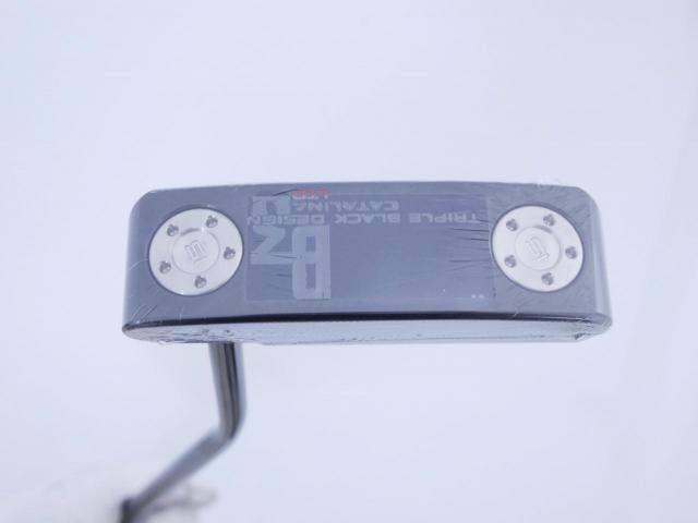 Putter : All : **ของใหม่ ยังไม่แกะพลาสติก** พัตเตอร์ Scotty Cameron B3 Triple Black Design LTD (ออกปี 2024 Limited Edition หายากครับ) ยาว 34 นิ้ว