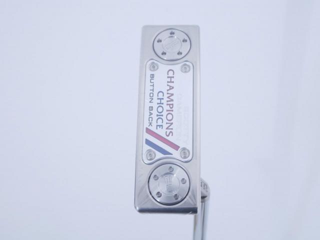 Putter : All : **ของใหม่ ยังไม่แกะพลาสติก** พัตเตอร์ Scotty Cameron Champions Choice Button Back Newport 2.5 Plus (ออกปี 2023 Limited หายาก) ยาว 33 นิ้ว