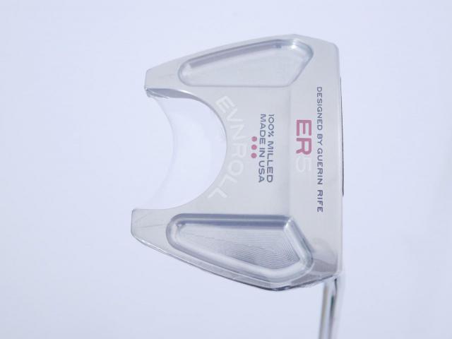 Putter : All : **ของใหม่ ยังไม่แกะพลาสติก** พัตเตอร์ EVNROLL ER5 Milled ยาว 34 นิ้ว