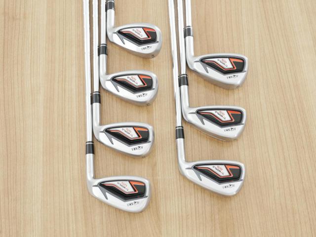Iron set : Honma : ชุดเหล็ก Honma Tour World GS (ออกปี 2021 ใบใหญ่ ตีง่าย ไกล) มีเหล็ก 6-11,Sw (7 ชิ้น) ก้านเหล็ก NS Pro 950 NEO Flex S