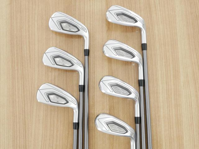 Iron set : Titleist : ชุดเหล็ก Titleist T400 (ตีง่ายที่สุด ไกลที่สุด ออกปี 2020) มีเหล็ก 7-Pw,43,49,55 (7 ชิ้น) ก้านกราไฟต์ Mitsubishi TENSEI 40 Flex R2