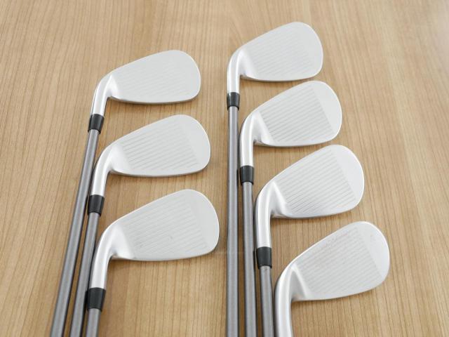 Iron set : Titleist : ชุดเหล็ก Titleist T400 (ตีง่ายที่สุด ไกลที่สุด ออกปี 2020) มีเหล็ก 7-Pw,43,49,55 (7 ชิ้น) ก้านกราไฟต์ Mitsubishi TENSEI 40 Flex R2