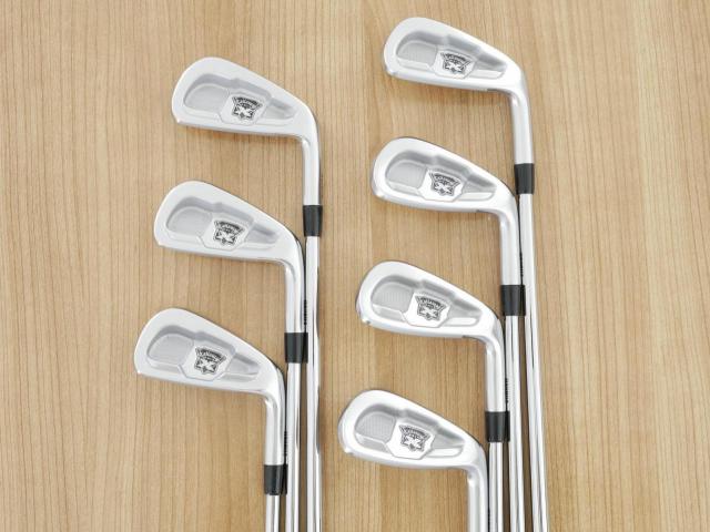 Iron set : Callaway : ชุดเหล็ก Callaway X Forged มีเหล็ก 4-Pw (7 ชิ้น) ก้านเหล็ก Project X 6.0 Flex SX