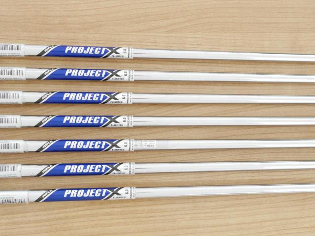 Iron set : Callaway : ชุดเหล็ก Callaway X Forged มีเหล็ก 4-Pw (7 ชิ้น) ก้านเหล็ก Project X 6.0 Flex SX