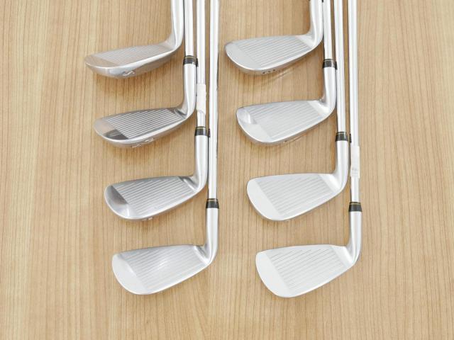 Iron set : Tourstage : ชุดเหล็ก Tourstage V8000 (Forged) มีเหล็ก 5-Pw,Aw,Sw (8 ชิ้น) ก้านเหล็ก NS Pro 950 Flex R