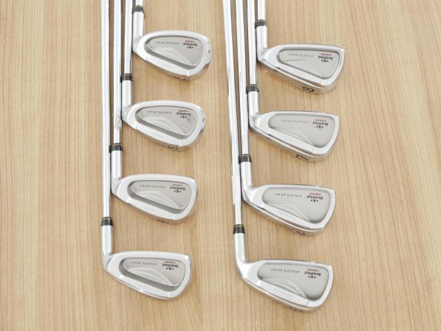 Iron set : Tourstage : ชุดเหล็ก Tourstage V8000 (Forged) มีเหล็ก 5-Pw,Aw,Sw (8 ชิ้น) ก้านเหล็ก NS Pro 950 Flex R