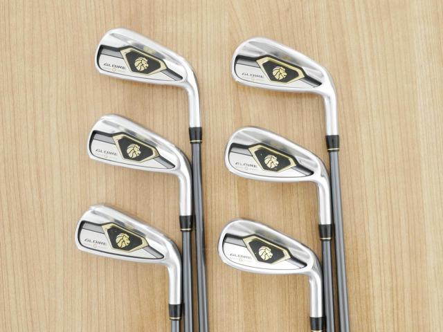 Iron set : Taylormade : ชุดเหล็ก Taylormade Gloire G (รุ่นท๊อปสุด ตีไกลมากๆ เหล็ก 7 Loft 26.5 หน้าเด้ง) มีเหล็ก 5-Pw (6 ชิ้น) ก้านกราไฟต์ Flex S