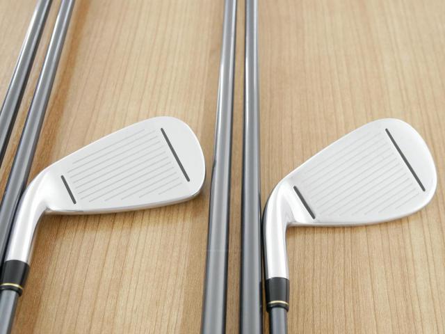 Iron set : Taylormade : ชุดเหล็ก Taylormade Gloire G (รุ่นท๊อปสุด ตีไกลมากๆ เหล็ก 7 Loft 26.5 หน้าเด้ง) มีเหล็ก 5-Pw (6 ชิ้น) ก้านกราไฟต์ Flex S