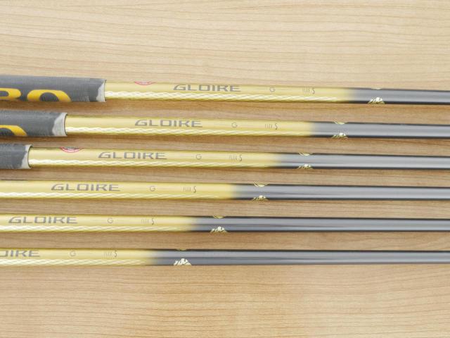 Iron set : Taylormade : ชุดเหล็ก Taylormade Gloire G (รุ่นท๊อปสุด ตีไกลมากๆ เหล็ก 7 Loft 26.5 หน้าเด้ง) มีเหล็ก 5-Pw (6 ชิ้น) ก้านกราไฟต์ Flex S
