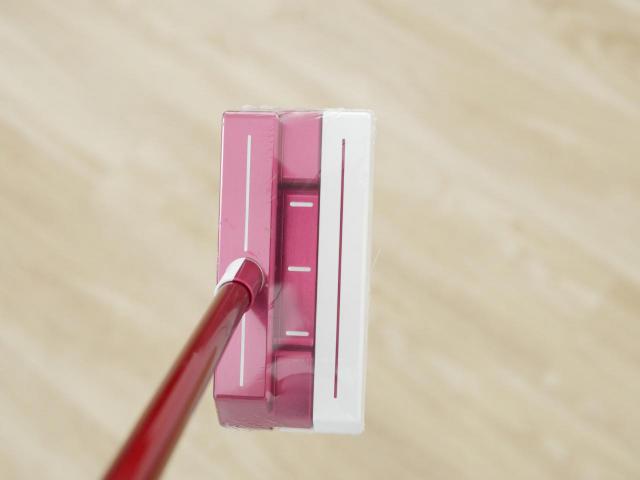 Putter : All : **ของใหม่ ยังไม่แกะพลาสติก** พัตเตอร์ Kasco Red 9/9 white back WB-008 ยาว 34 นิ้ว