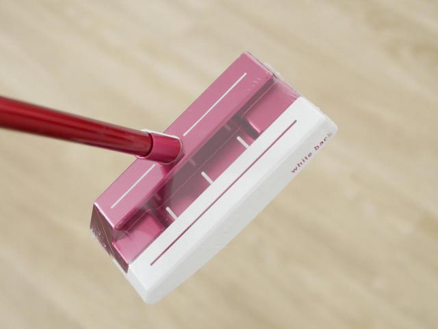 Putter : All : **ของใหม่ ยังไม่แกะพลาสติก** พัตเตอร์ Kasco Red 9/9 white back WB-008 ยาว 34 นิ้ว