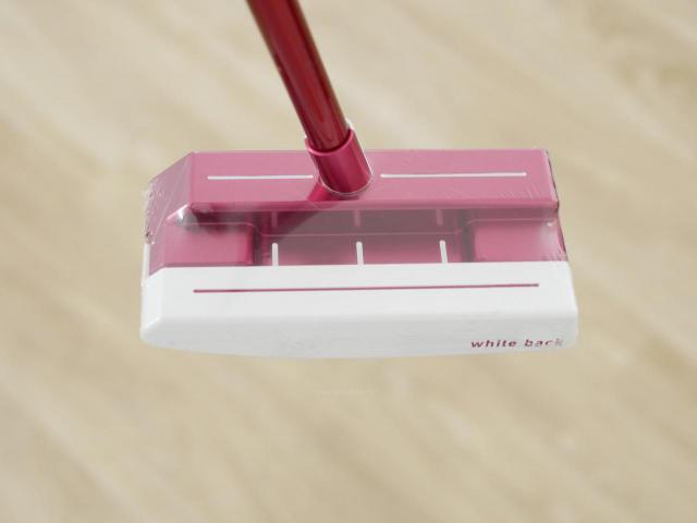 Putter : All : **ของใหม่ ยังไม่แกะพลาสติก** พัตเตอร์ Kasco Red 9/9 white back WB-008 ยาว 34 นิ้ว