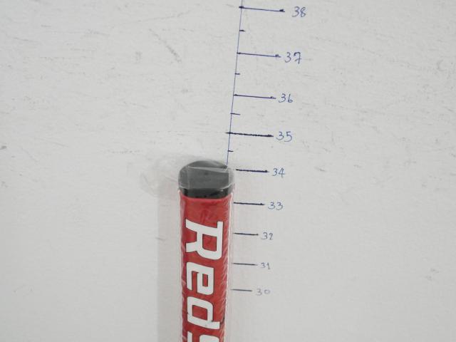 Putter : All : **ของใหม่ ยังไม่แกะพลาสติก** พัตเตอร์ Kasco Red 9/9 white back WB-008 ยาว 34 นิ้ว