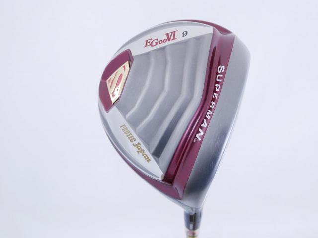 Driver : Superman : ไดรเวอร์ Superman EG006 COR (ปี 2022 ตีไกลมากๆ) Loft 9 ก้าน Big Blue V6 Flex S