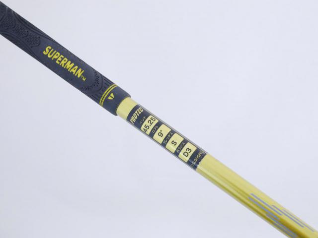 Driver : Superman : ไดรเวอร์ Superman EG006 COR (ปี 2022 ตีไกลมากๆ) Loft 9 ก้าน Big Blue V6 Flex S