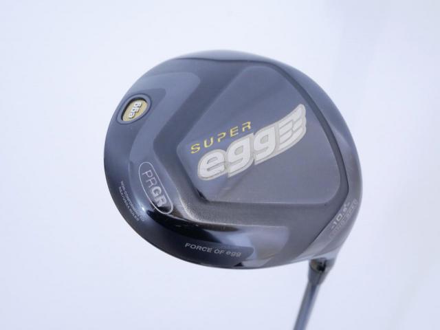 Driver : PRGR : ไดรเวอร์ PRGR Super EGG Long Spec (ปี 2017 หน้าเด้งเกินกฏ) Loft 10.5 ก้าน Mitsubishi Diamana PD40 Flex R2