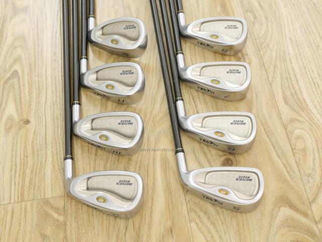 Iron set : Honma : ชุดเหล็ก Honma Beres MG602 (เหมาะกับซีเนียร์) มีเหล็ก 5-11,Sw (8 ชิ้น) ก้าน ARMRQ UD45 Flex R (2 ดาว)