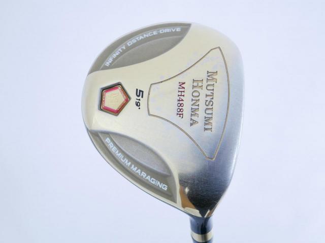 Fairway Wood : Other Brand : หัวไม้ 5 Mutsumi Honma MH488F (หน้า Maraging) Loft 19 Flex R