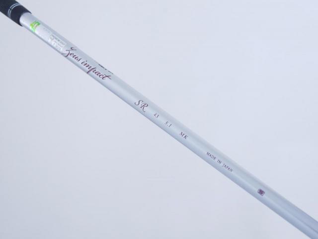 Driver : Kasco : ไดรเวอร์ Kasco ZEUS Impact Hi-Cor (ปี 2018 หน้าเด้งเกินกฏ หัวขนาด 488cc.) Loft 10.5 Flex SR