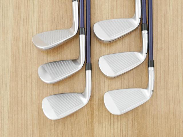 Iron set : Taylormade : ชุดเหล็ก Taylormade Qi (ออกปี 2024 Japan Spec.) มีเหล็ก 6-Pw,Aw (6 ชิ้น) ก้านกราไฟต์ Mitsubishi Diamana TM60 Flex R