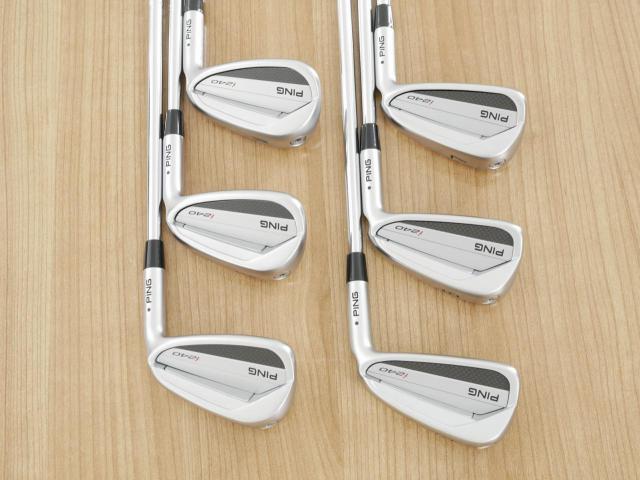 Iron set : Ping : ชุดเหล็ก Ping i240 (รุ่นล่าสุด ออกปี 2025) มีเหล็ก 5-Pw (6 ชิ้น) ก้านเหล็ก Dynamic Gold EX WEIGHT LOCK TOUR ISSUE S200
