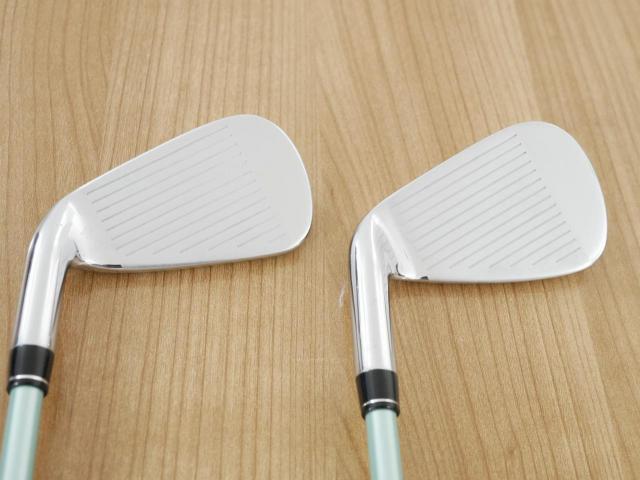 Lady club : All : ชุดเหล็ก Callaway ELYTE Max Fast (รุ่นล่าสุด ออกปี 2025 ตีง่ายมาก ไกล Japan Spec.) มีเหล็ก 7-Pw,Sw (5 ชิ้น) ก้านกราไฟต์ UST Mamiya LINQ 40 Flex L (Lady)