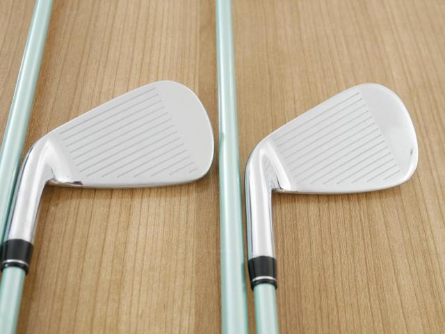 Lady club : All : ชุดเหล็ก Callaway ELYTE Max Fast (รุ่นล่าสุด ออกปี 2025 ตีง่ายมาก ไกล Japan Spec.) มีเหล็ก 7-Pw,Sw (5 ชิ้น) ก้านกราไฟต์ UST Mamiya LINQ 40 Flex L (Lady)