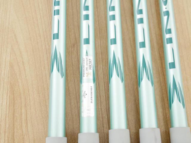 Lady club : All : ชุดเหล็ก Callaway ELYTE Max Fast (รุ่นล่าสุด ออกปี 2025 ตีง่ายมาก ไกล Japan Spec.) มีเหล็ก 7-Pw,Sw (5 ชิ้น) ก้านกราไฟต์ UST Mamiya LINQ 40 Flex L (Lady)