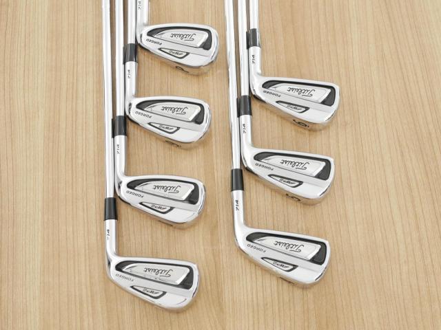 Iron set : Titleist : ชุดเหล็ก Titleist AP2 714 Forged มีเหล็ก 4-Pw (7 ชิ้น) ก้านเหล็ก NS Pro 950 Flex R
