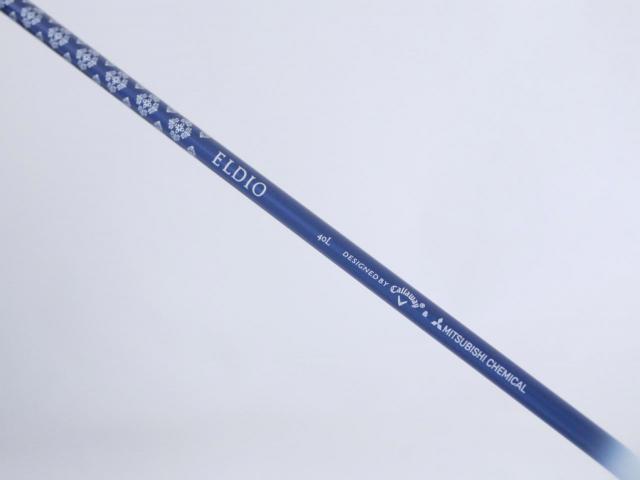 Lady club : All : ไม้กระเทย Callaway Paradym MAX FAST (รุ่นปี 2023 Japan Spec.) Loft 24 ก้าน Mitsubishi ELDIO 40 Flex L