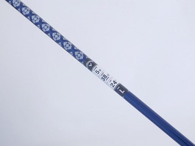 Lady club : All : ไม้กระเทย Callaway Paradym MAX FAST (รุ่นปี 2023 Japan Spec.) Loft 24 ก้าน Mitsubishi ELDIO 40 Flex L