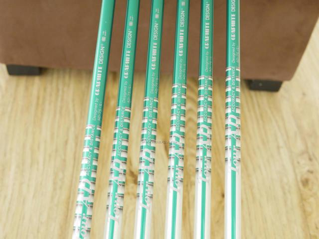 Iron set : Miura : ชุดเหล็ก Miura CB-501 (Forged) มีเหล็ก 5-Pw (6 ชิ้น) ก้านกราไฟต์ Tour AD AD-75 Flex S