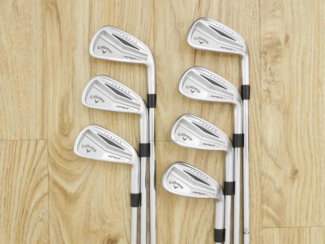 Iron set : Callaway : ชุดเหล็ก Callaway APEX Pro Forged มีเหล็ก 4-Pw (7 ชิ้น) ก้านเหล็ก Dynamic Gold S200