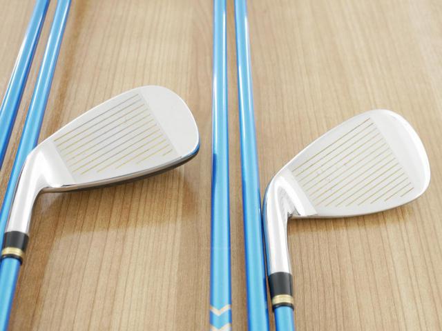 Iron set : Katana : ชุดเหล็กกระเทย Katana Sword SL-Eleven มีเหล็ก 6-12,Sw (8 ชิ้น เทียบเท่า 5-Pw,Aw,Sw) ก้านกราไฟต์ Flex R