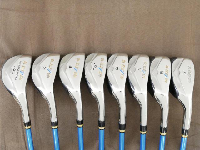 Iron set : Katana : ชุดเหล็กกระเทย Katana Sword SL-Eleven มีเหล็ก 6-12,Sw (8 ชิ้น เทียบเท่า 5-Pw,Aw,Sw) ก้านกราไฟต์ Flex R