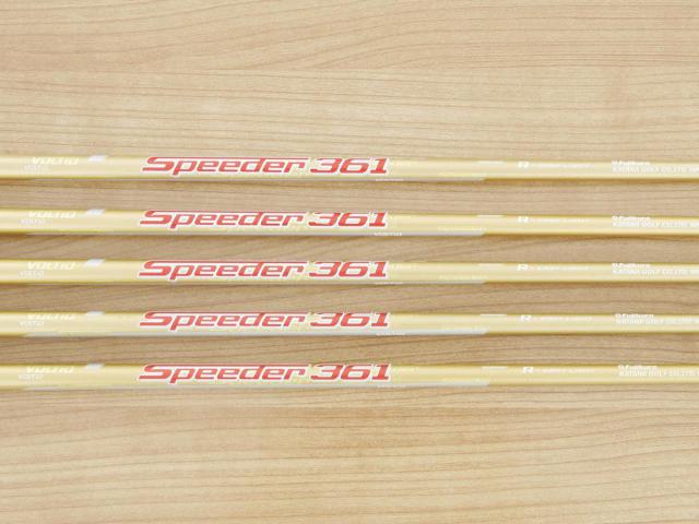 Iron set : Katana : **มีตำหนิ** ชุดเหล็ก Katana Voltio NINJA 880Hi Gold (รุ่นท็อปสุด ปี 2018 ตีง่าย ไกล สวยมากๆ) มีเหล็ก 6-Pw (5 ชิ้น) ก้านกราไฟต์ Fujikura Speeder 361 Flex R-Easy Light (R2)