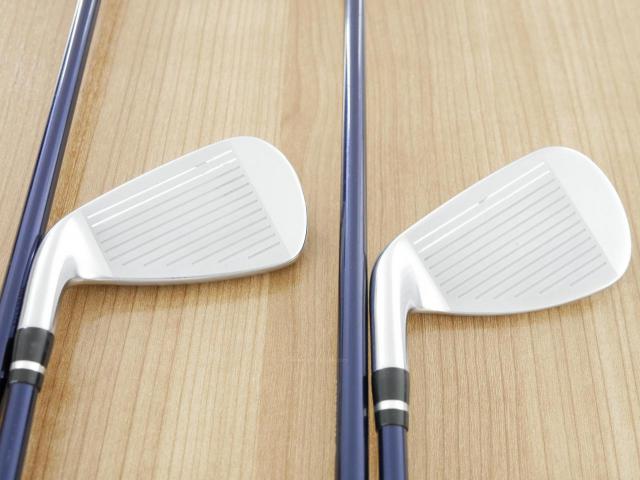 Iron set : Yamaha : ชุดเหล็ก Yamaha Inpres UD+2 (ออกปี 2021 ตีไกลที่สุด ไกลกว่าเหล็กทั่วไป 2 เบอร์ หน้าเด้ง COR 0.822) มีเหล็ก 6-Pw,Aw (6 ชิ้น) ก้านกราไฟต์ Fujikura Air Speeder M421i Flex R