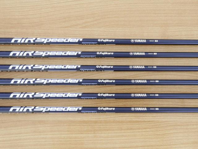 Iron set : Yamaha : ชุดเหล็ก Yamaha Inpres UD+2 (ออกปี 2021 ตีไกลที่สุด ไกลกว่าเหล็กทั่วไป 2 เบอร์ หน้าเด้ง COR 0.822) มีเหล็ก 6-Pw,Aw (6 ชิ้น) ก้านกราไฟต์ Fujikura Air Speeder M421i Flex R