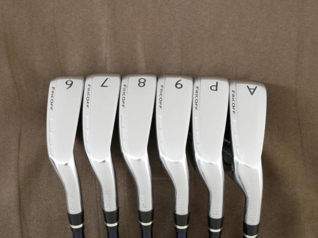 Iron set : Yamaha : ชุดเหล็ก Yamaha Inpres UD+2 (ออกปี 2021 ตีไกลที่สุด ไกลกว่าเหล็กทั่วไป 2 เบอร์ หน้าเด้ง COR 0.822) มีเหล็ก 6-Pw,Aw (6 ชิ้น) ก้านกราไฟต์ Fujikura Air Speeder M421i Flex R