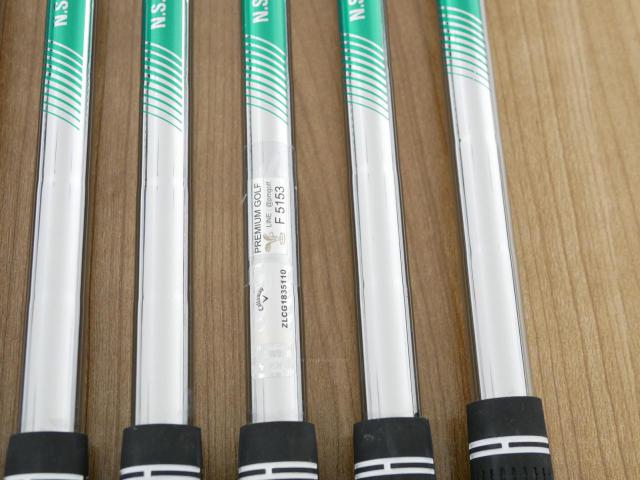 Iron set : Callaway : ชุดเหล็ก Callaway APEX Ai200 Forged (รุ่นล่าสุด ออกปี 2024) มีเหล็ก 5-Pw (6 ชิ้น) ก้านเหล็ก NS Pro 950 NEO Flex S