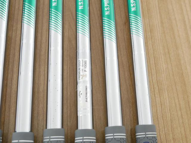 Iron set : Callaway : ชุดเหล็ก Callaway Paradym Ai Smoke HL (ออกปี 2024 ตีง่ายมาก ไกล Japan Spec.) มีเหล็ก 5-Pw (6 ชิ้น) ก้านเหล็ก NS Pro 950 NEO Flex S