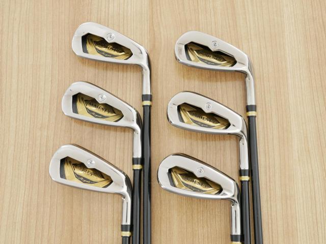 Iron set : Maruman : ชุดเหล็ก Maruman Majesty Royale (รุ่นท๊อปสุด ปี 2021 ของใหม่ 8 หมื่นบาท) มีเหล็ก 6-10,Pw (6 ชิ้น เบอร์ 6 ตีระยะเท่าเบอร์ 5 ของรุ่นอื่น) ก้านกราไฟต์ Flex R