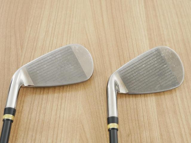 Iron set : Maruman : ชุดเหล็ก Maruman Majesty Royale (รุ่นท๊อปสุด ปี 2021 ของใหม่ 8 หมื่นบาท) มีเหล็ก 6-10,Pw (6 ชิ้น เบอร์ 6 ตีระยะเท่าเบอร์ 5 ของรุ่นอื่น) ก้านกราไฟต์ Flex R