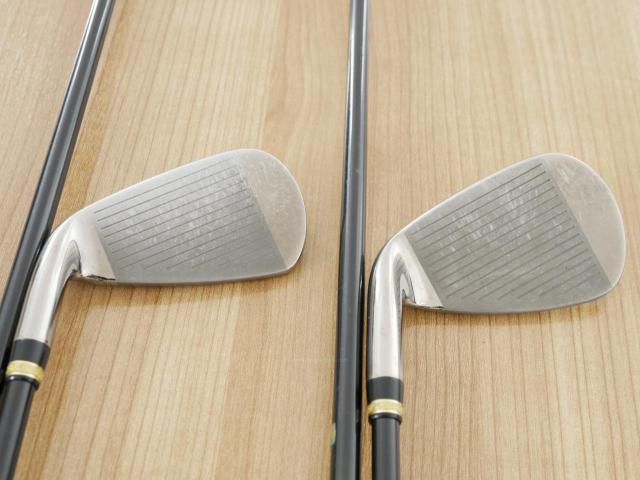 Iron set : Maruman : ชุดเหล็ก Maruman Majesty Royale (รุ่นท๊อปสุด ปี 2021 ของใหม่ 8 หมื่นบาท) มีเหล็ก 6-10,Pw (6 ชิ้น เบอร์ 6 ตีระยะเท่าเบอร์ 5 ของรุ่นอื่น) ก้านกราไฟต์ Flex R