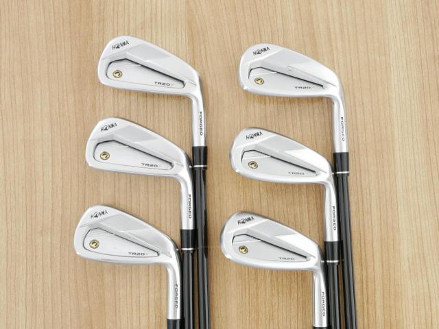 Iron set : Honma : ชุดเหล็ก Honma Tour World TR20P (ออกปี 2020) มีเหล็ก 6-11 (6 ชิ้น) ก้านกราไฟต์ Honma Vizard TR20-65 Flex S