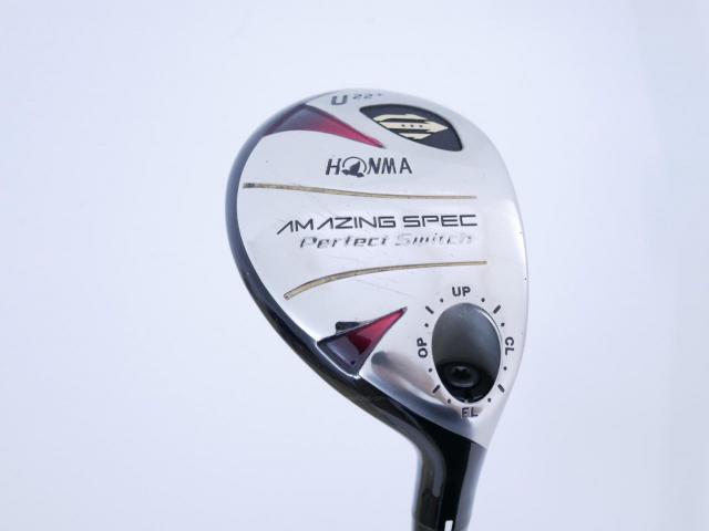 Fairway Wood : Honma : **ก้าน 3 ดาว** ไม้กระเทย Honma Amazing Spec PerfectSwitch Loft 22 ก้าน ARMRQ 6 FLex R (3 ดาว)